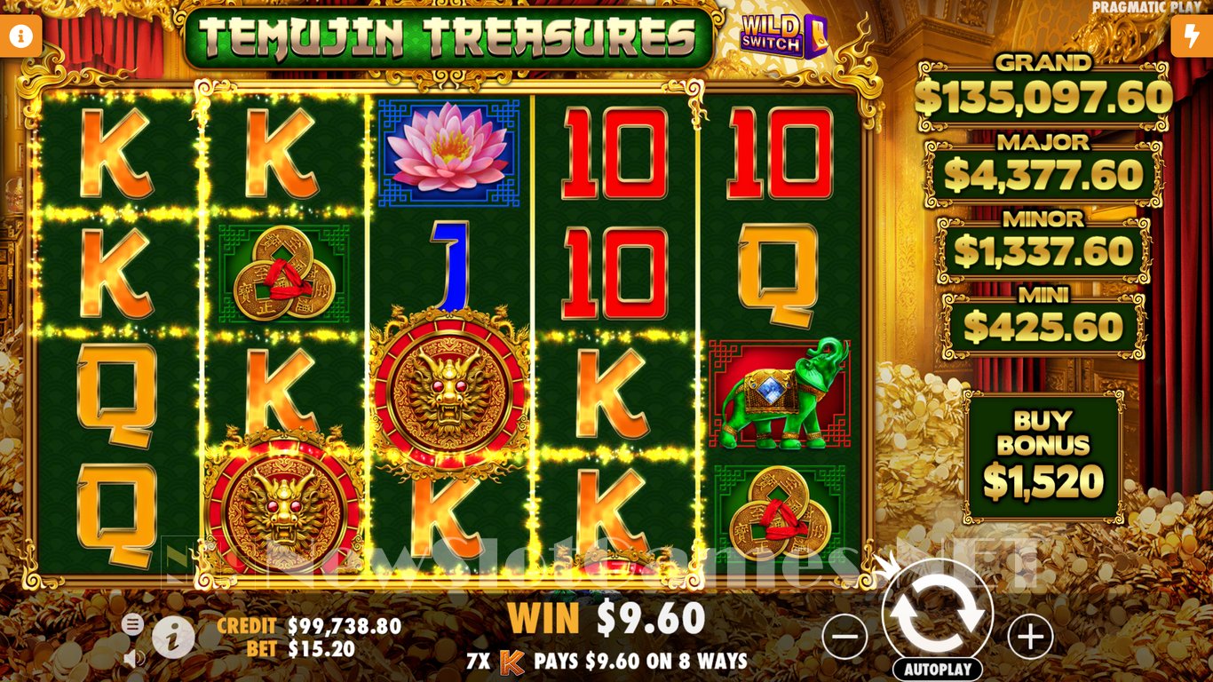 Temujin Treasures Slot Slot Image in Demo - pic. 3