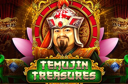Temujin Treasures Slot Logo