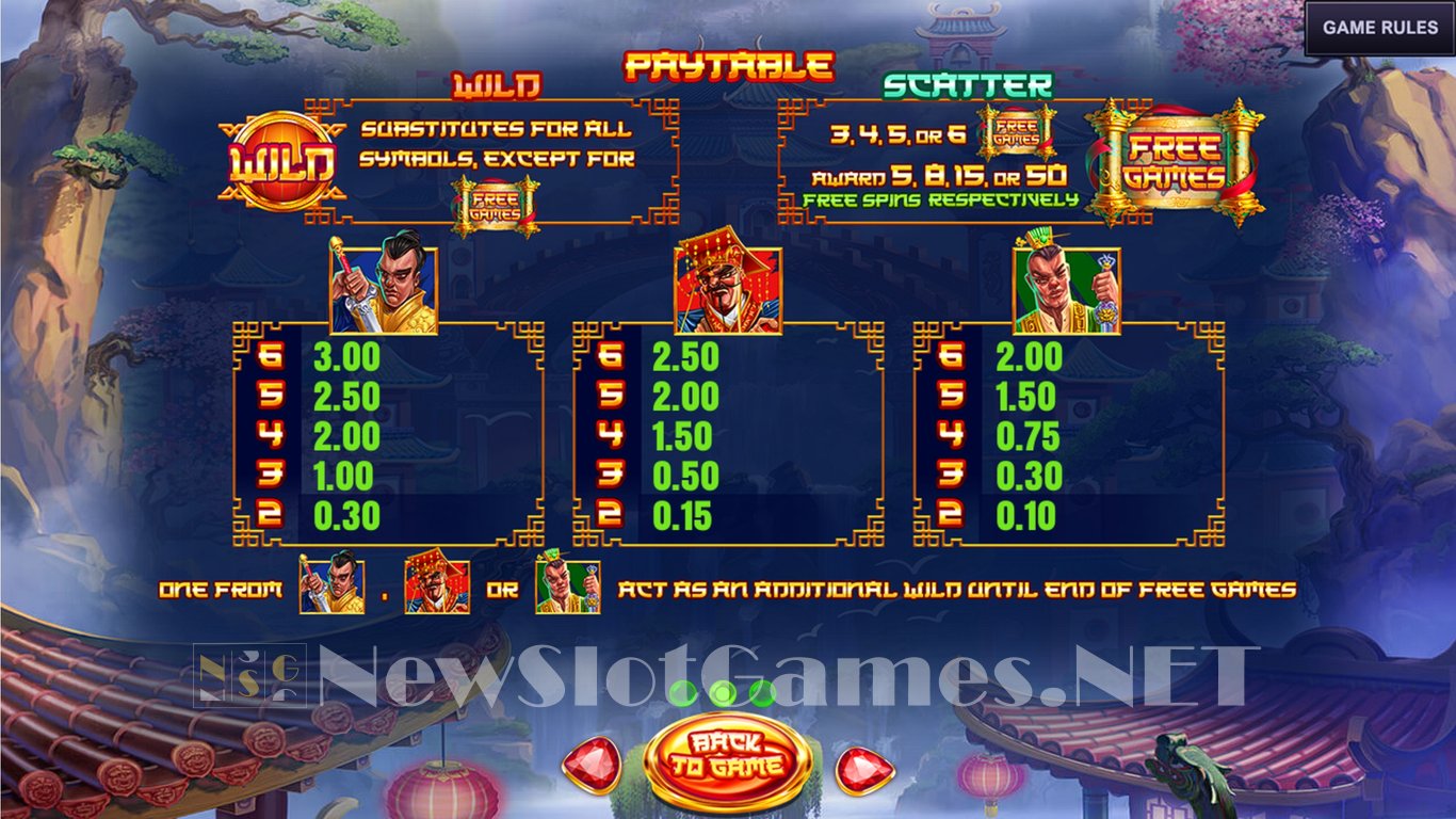 Three Kingdoms Romance Slot Slot Image in Demo - pic. 10