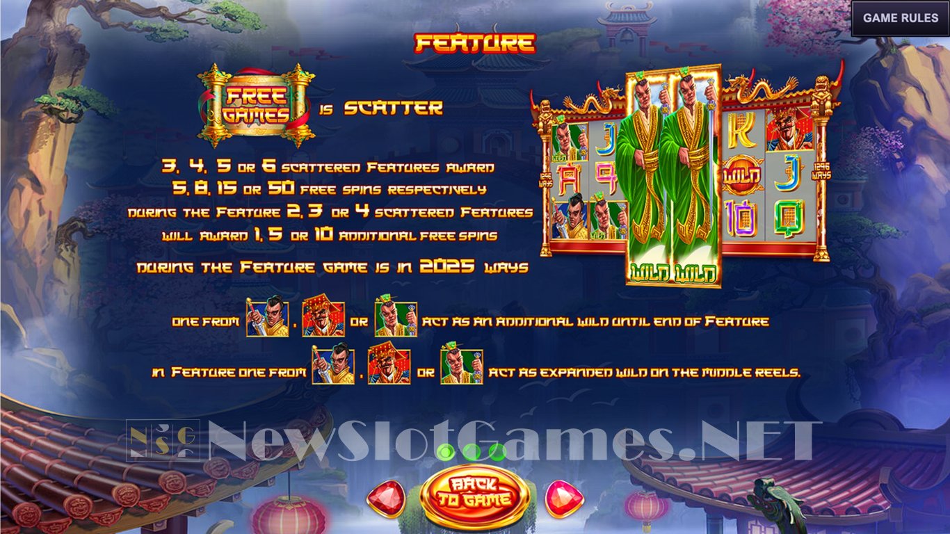Three Kingdoms Romance Slot Slot Image in Demo - pic. 9