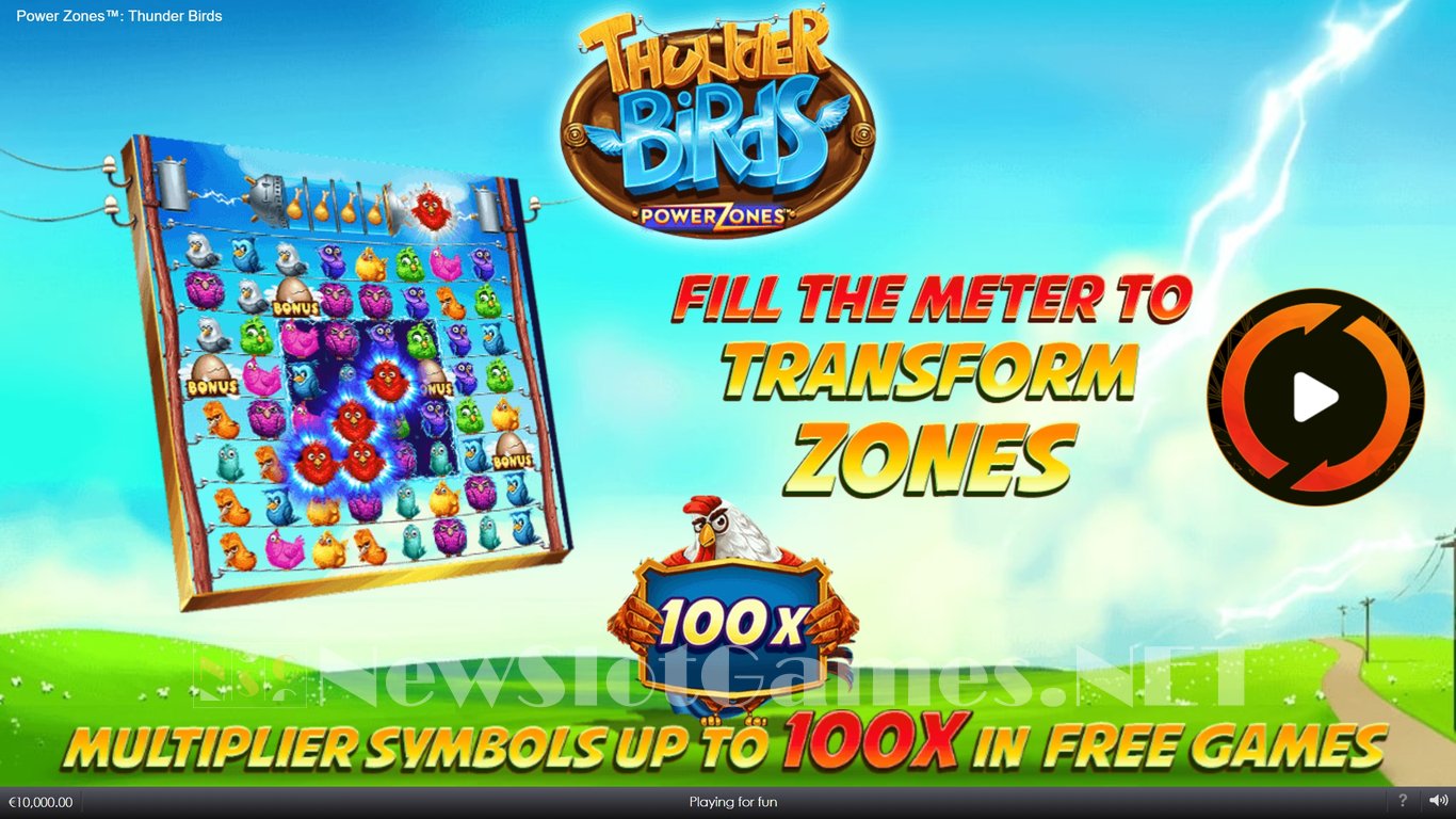 Thunder Birds Slot Demo Image