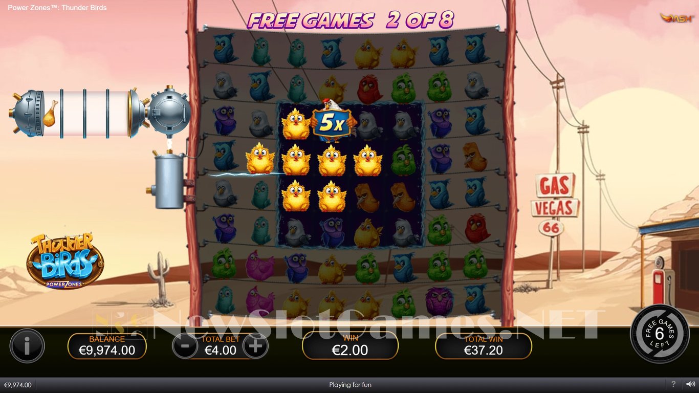 Thunder Birds Slot Slot Image in Demo - pic. 13