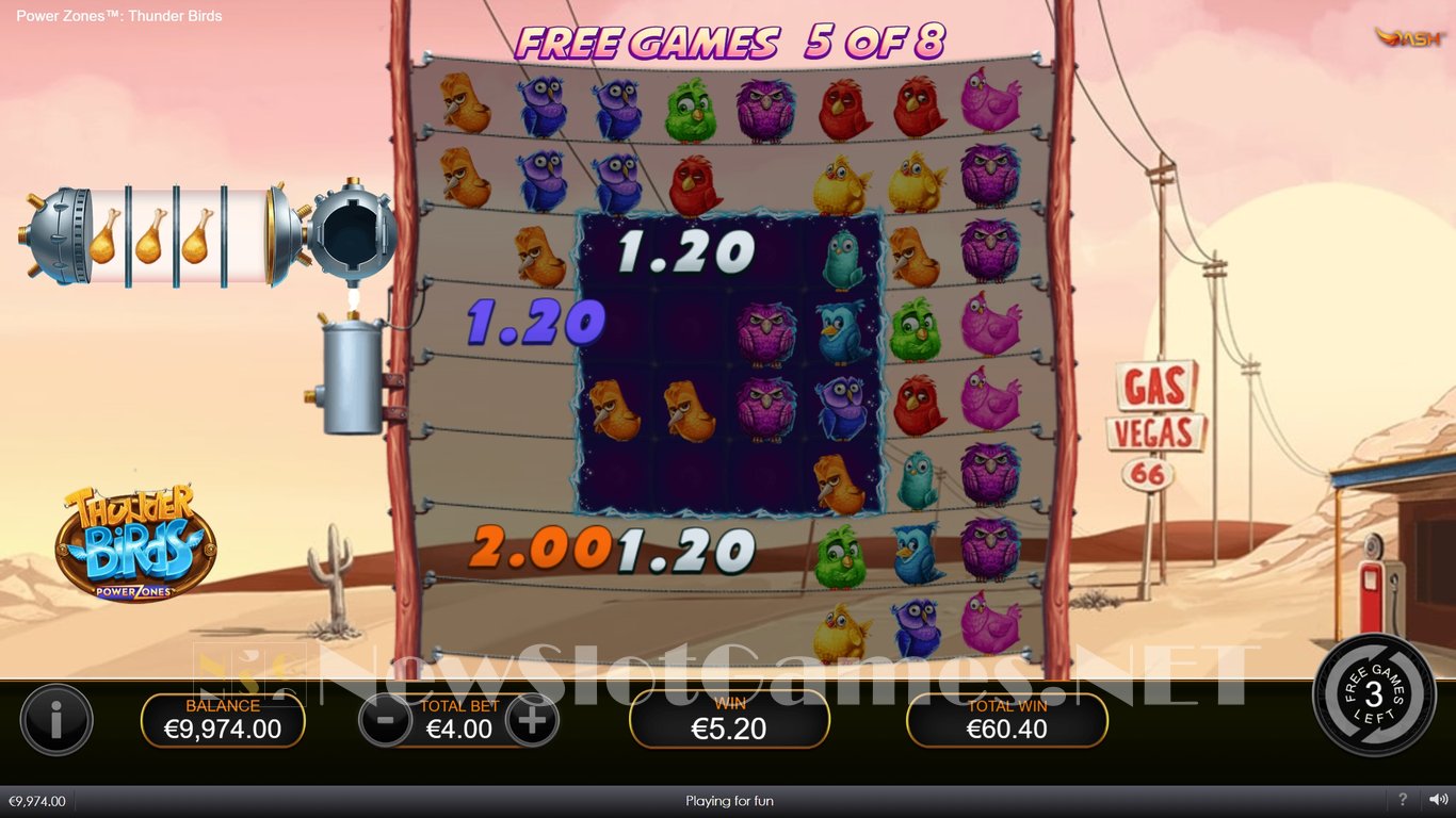 Thunder Birds Slot Slot Image in Demo - pic. 15