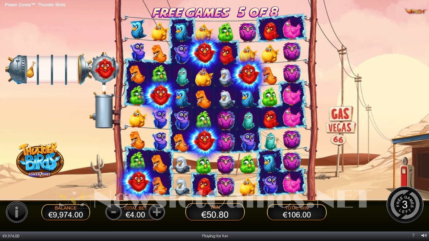 Thunder Birds Slot Slot Image in Demo - pic. 17