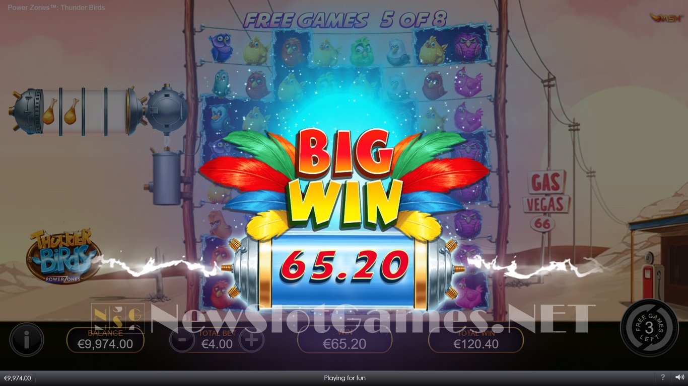 Thunder Birds Slot Slot Image in Demo - pic. 18