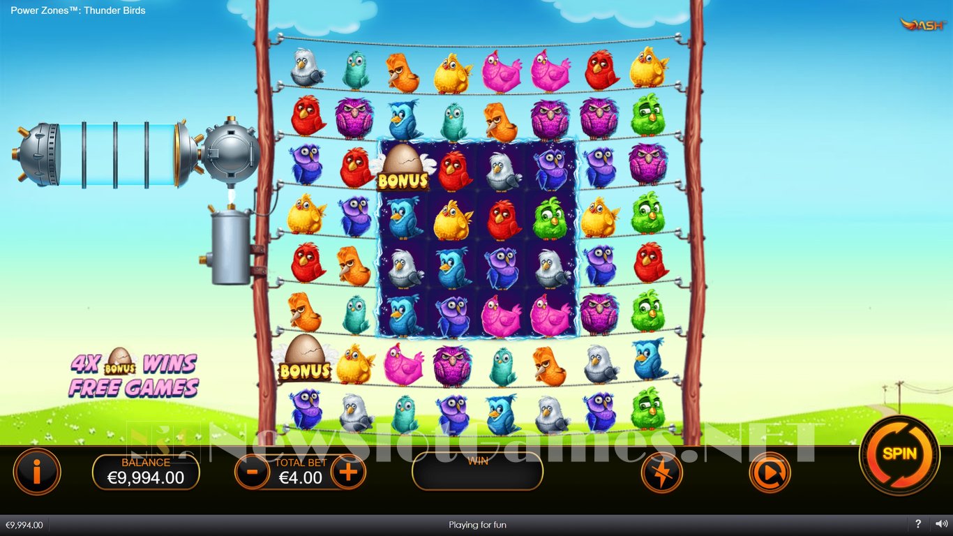 Thunder Birds Slot Slot Image in Demo - pic. 2
