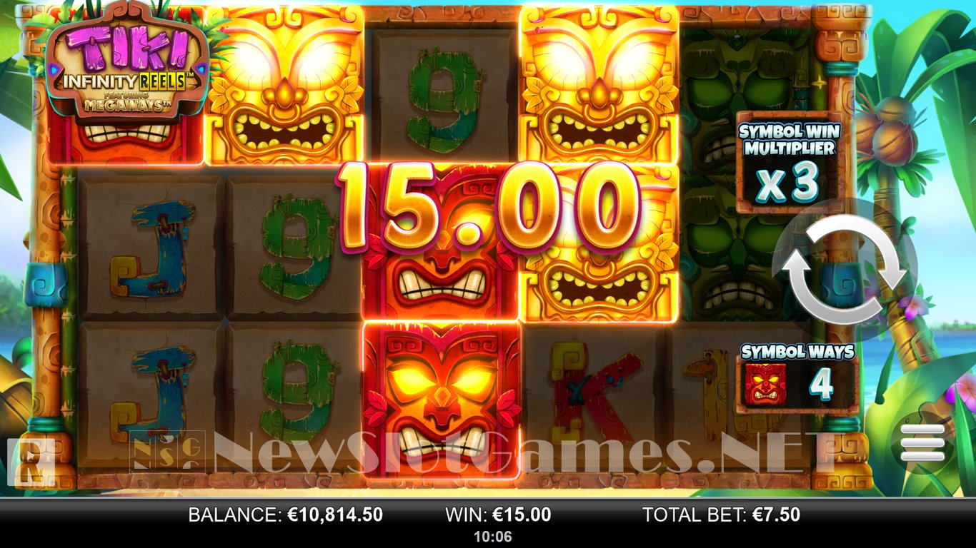 Tiki Infinity Reels Slot Slot Image in Demo - pic. 3