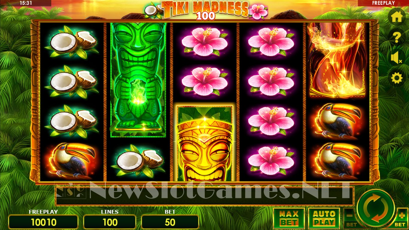 Tiki Madness 100 Slot Slot Image in Demo - pic. 2