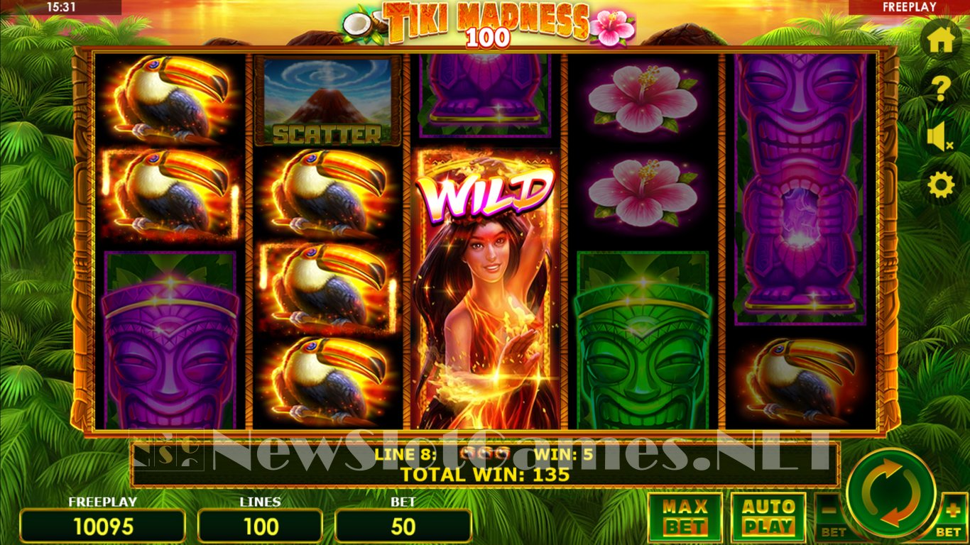 Tiki Madness 100 Slot Slot Image in Demo - pic. 3