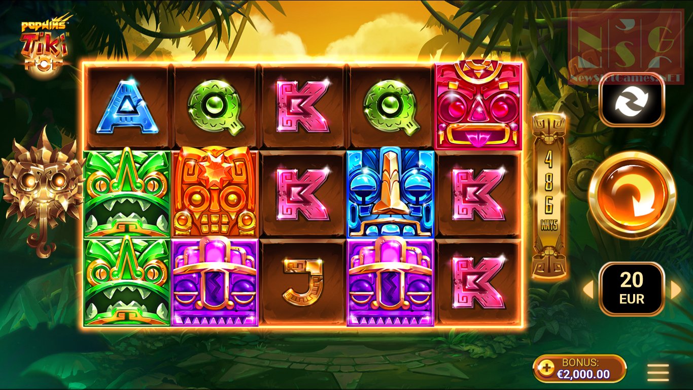 TikiPop Slot Demo Image