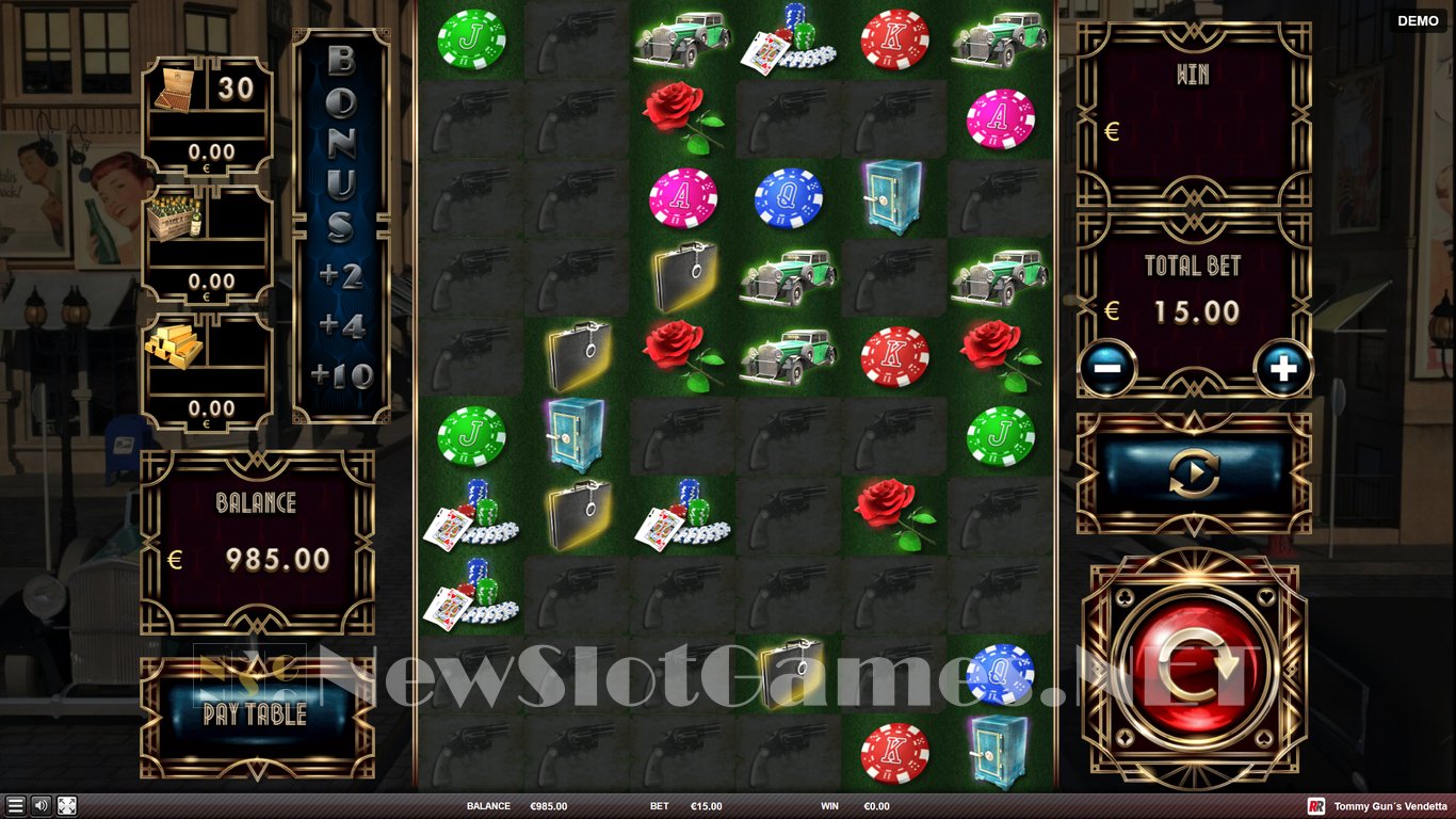 Tommy Guns Vendetta Slot Slot Image in Demo - pic. 2