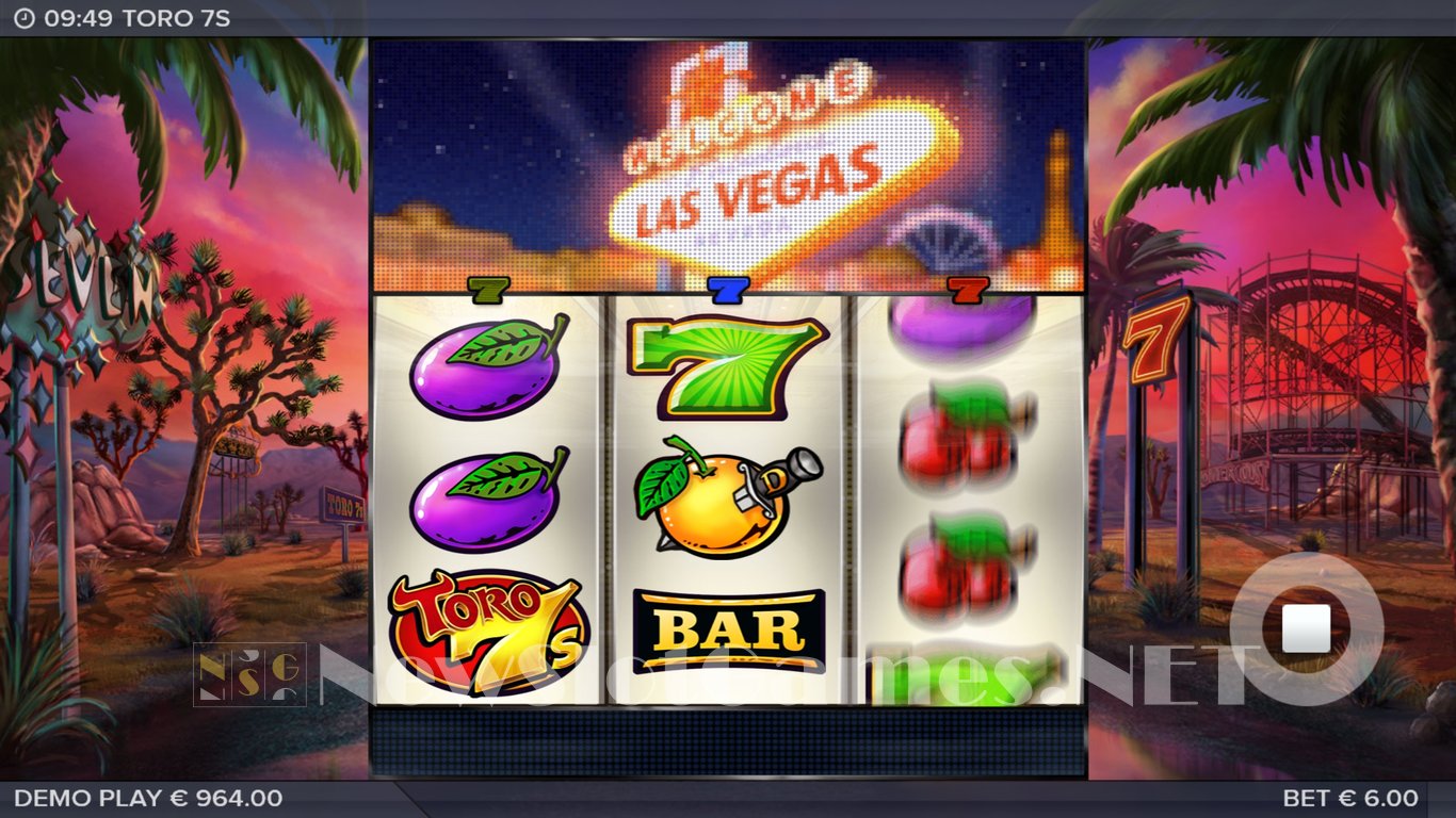 Toro 7s Slot Slot Image in Demo - pic. 2