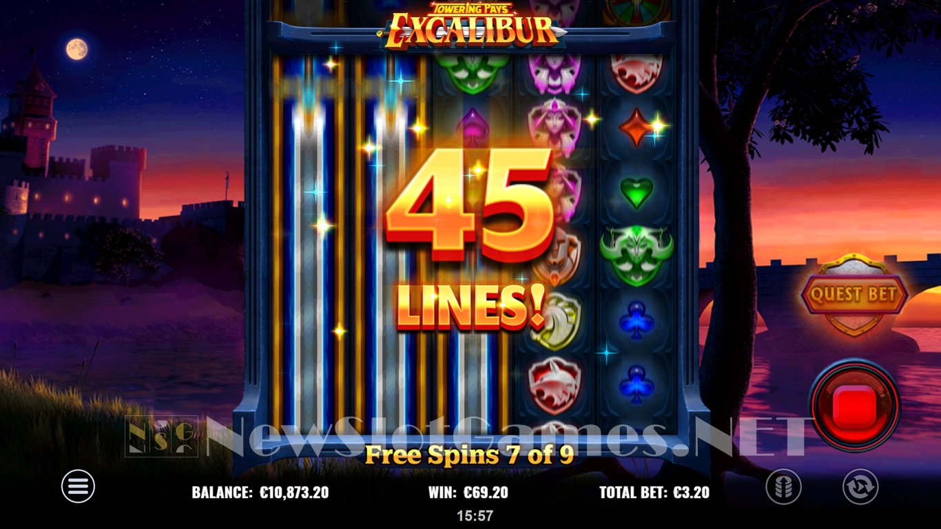 Towering Pays Excalibur Slot Slot Image in Demo - pic. 13