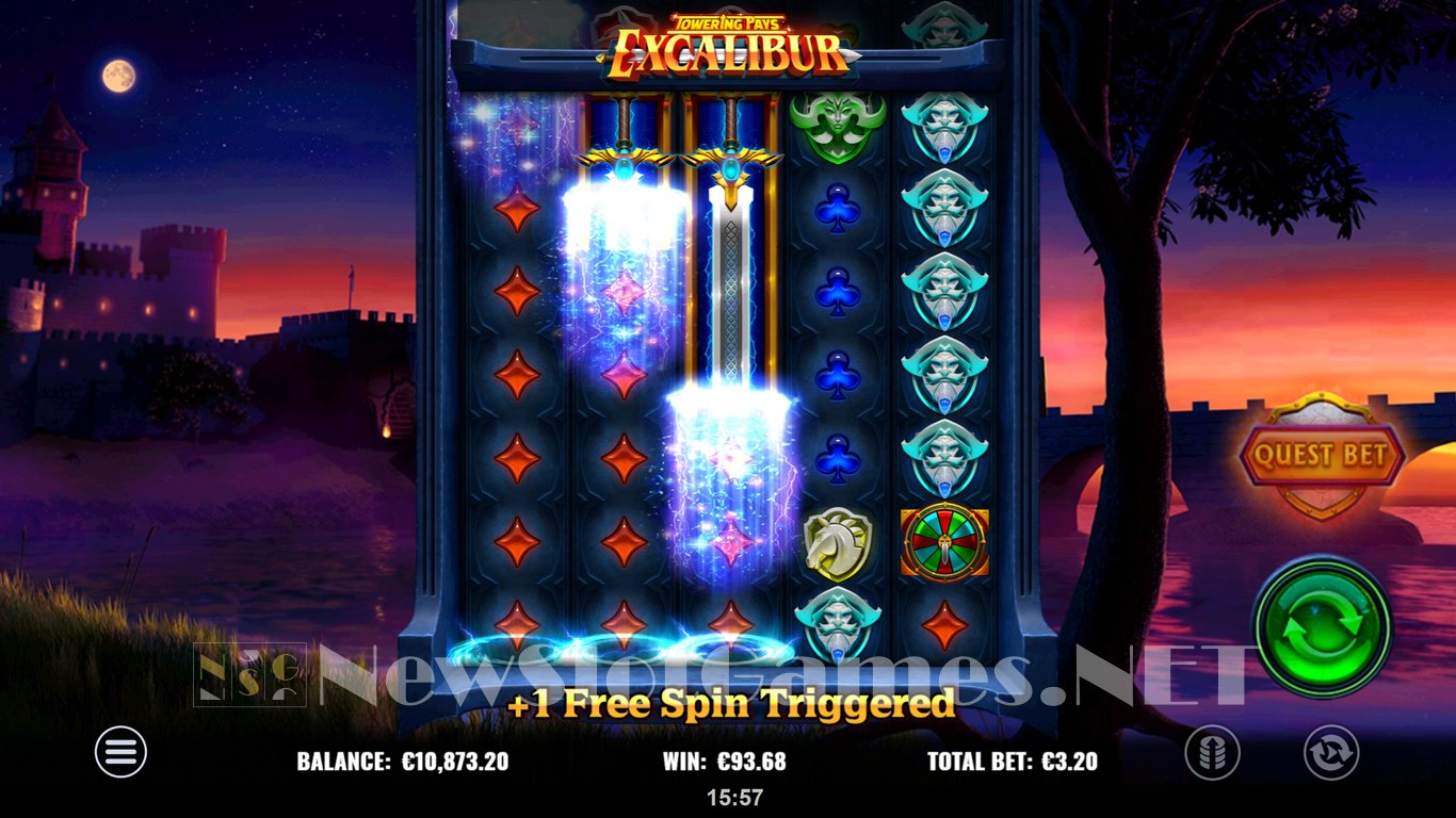 Towering Pays Excalibur Slot Slot Image in Demo - pic. 16