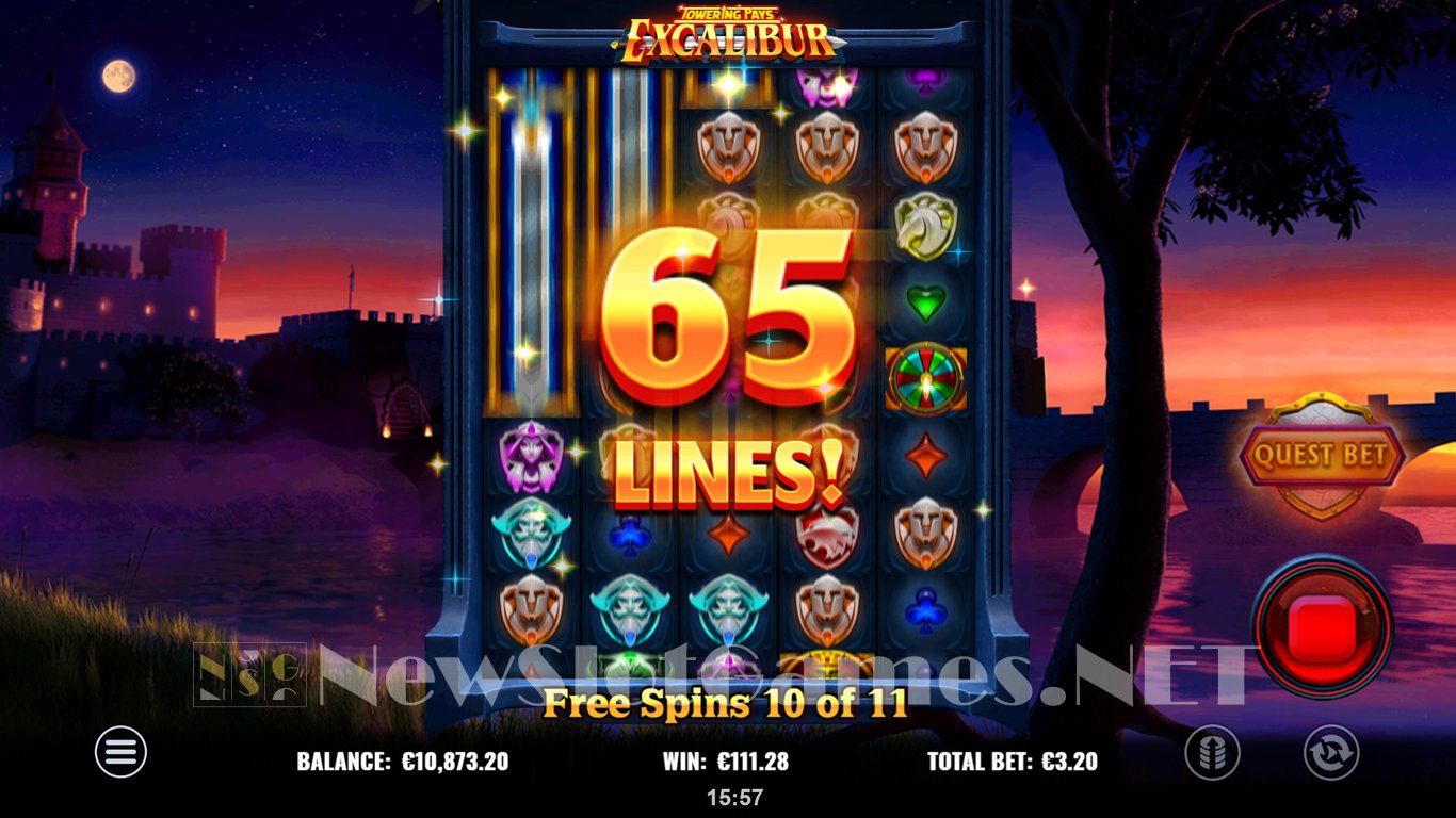 Towering Pays Excalibur Slot Slot Image in Demo - pic. 17