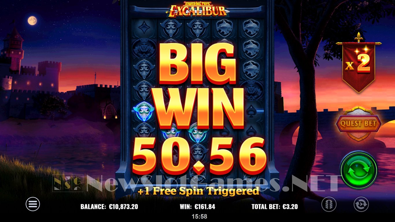 Towering Pays Excalibur Slot Slot Image in Demo - pic. 18