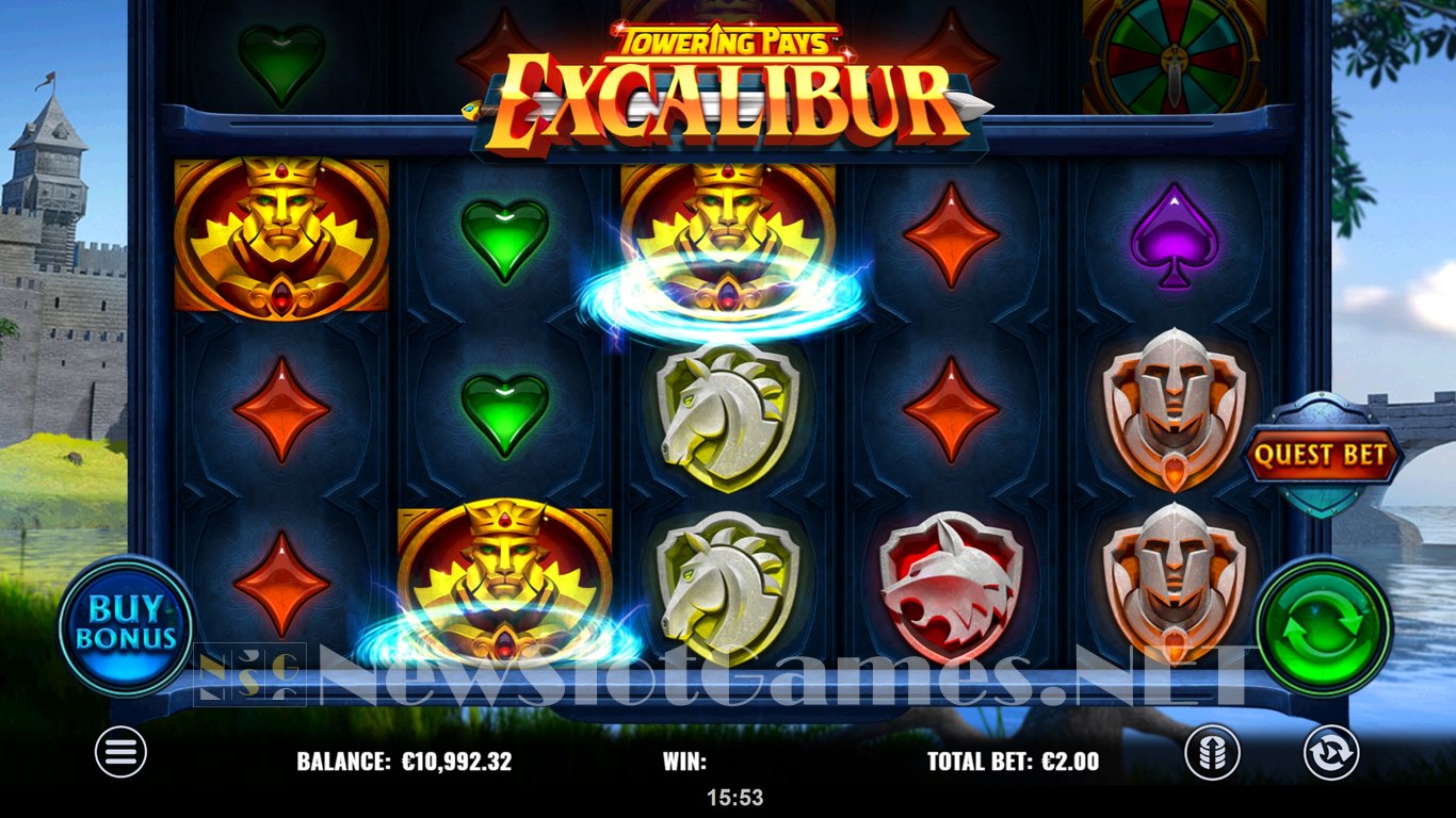 Towering Pays Excalibur Slot Slot Image in Demo - pic. 2