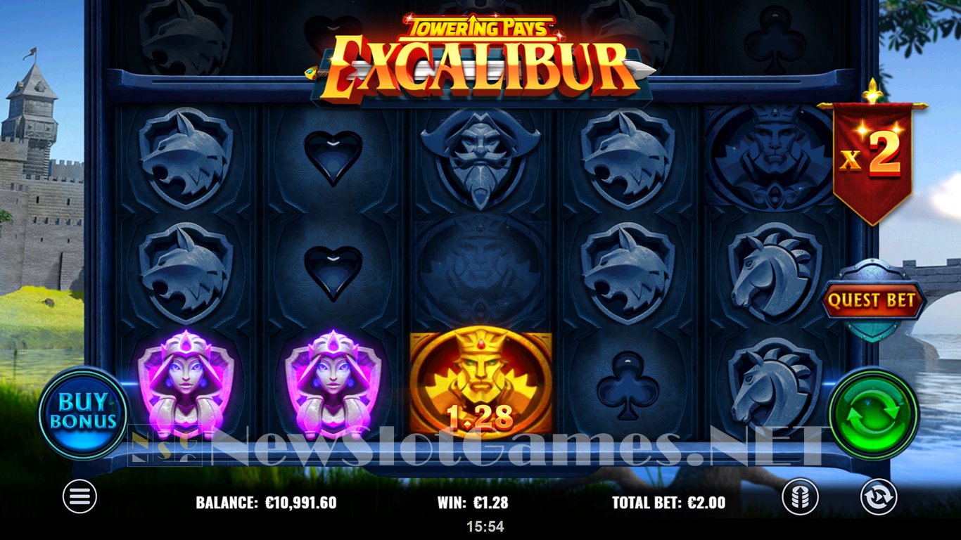 Towering Pays Excalibur Slot Slot Image in Demo - pic. 4