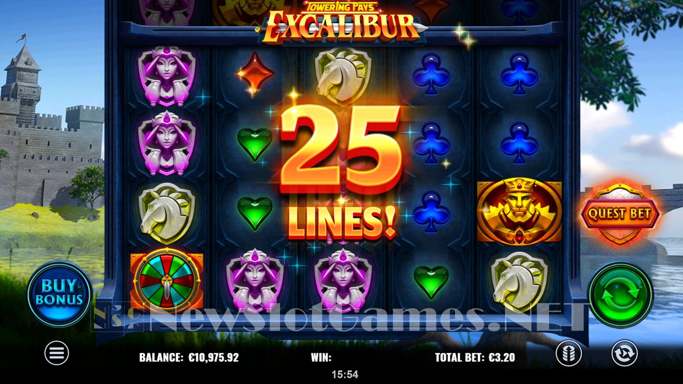 Towering Pays Excalibur Slot Slot Image in Demo - pic. 5
