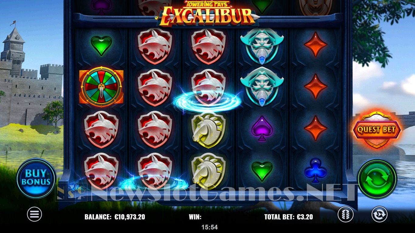 Towering Pays Excalibur Slot Slot Image in Demo - pic. 6