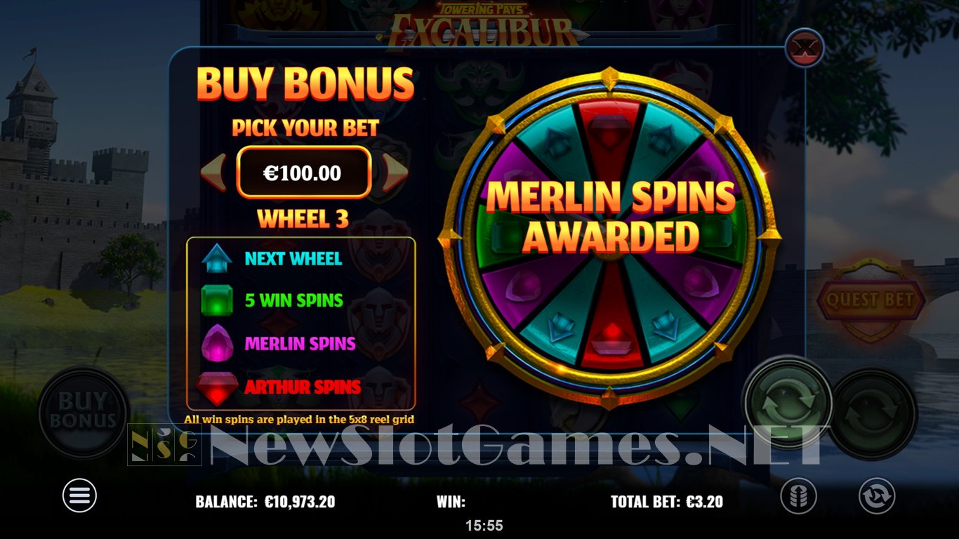Towering Pays Excalibur Slot Slot Image in Demo - pic. 9