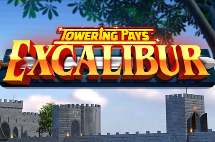 Towering Pays Excalibur Slot Logo
