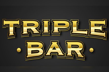 Triple Bar Slot Logo