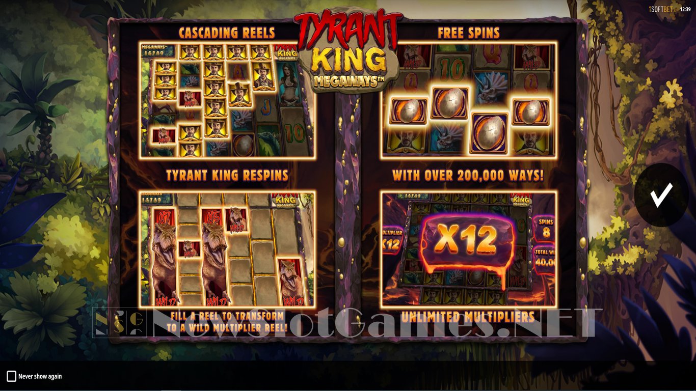 Tyrant King Megaways Slot Demo Image