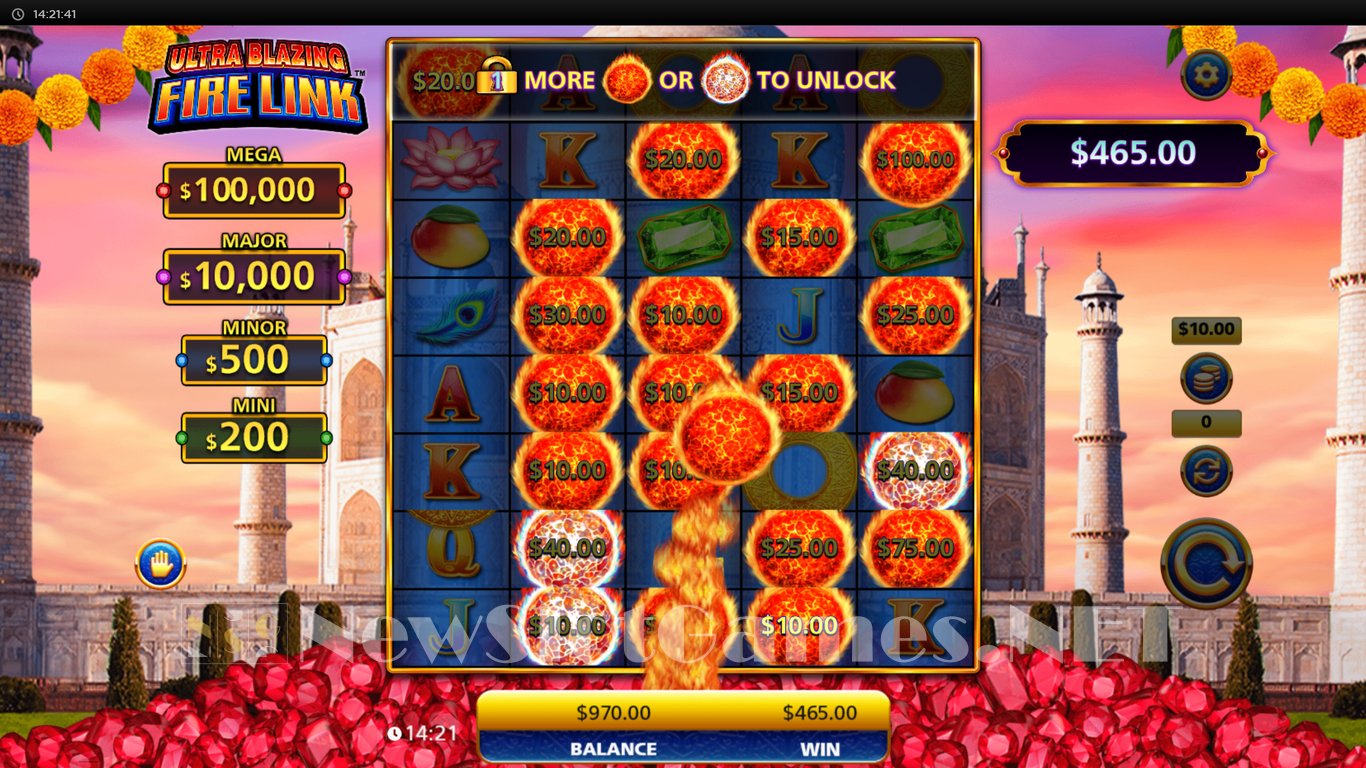 Ultra Blazing Fire Link Slot Slot Image in Demo - pic. 3