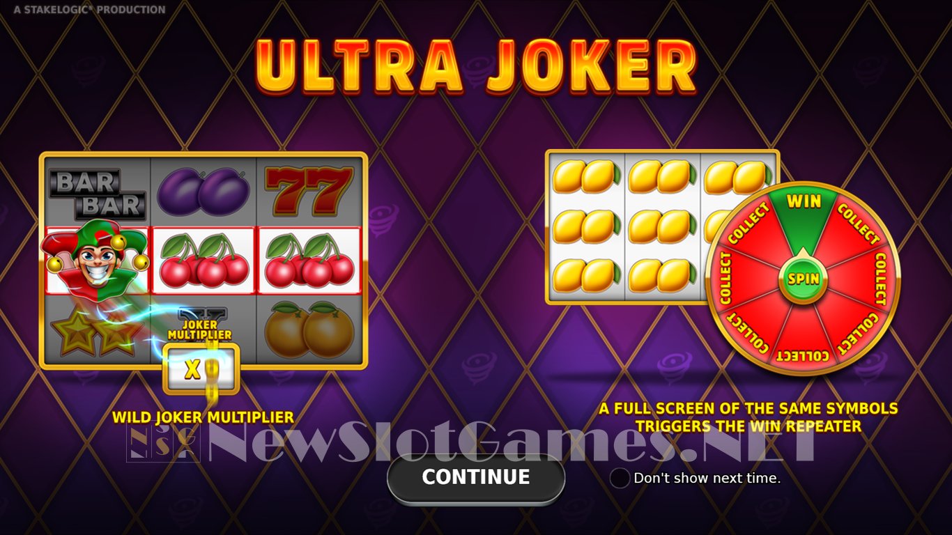 Ultra Joker Slot Demo Image