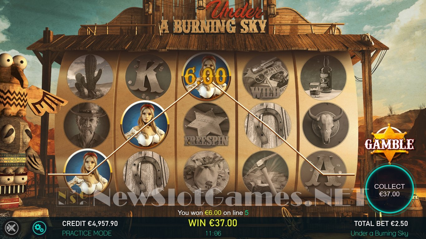 Under a Burning Sky Slot Slot Image in Demo - pic. 10