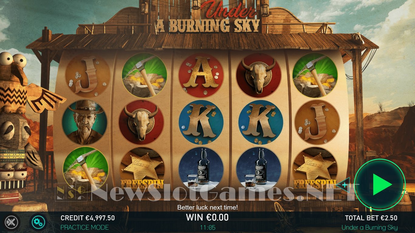Under a Burning Sky Slot Slot Image in Demo - pic. 2