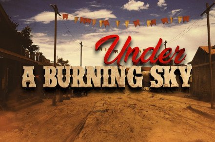 Under a Burning Sky Slot Logo