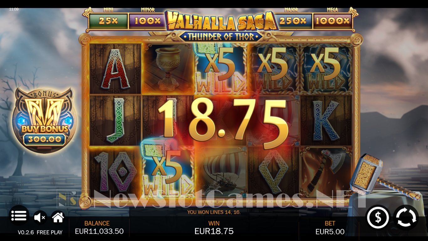 Valhalla Saga Slot Slot Image in Demo - pic. 11