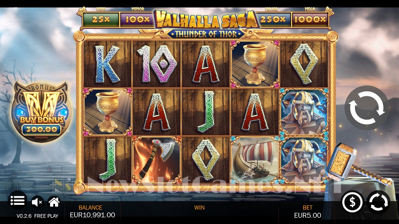 Valhalla Saga Slot Slot Image in Demo - pic. 2