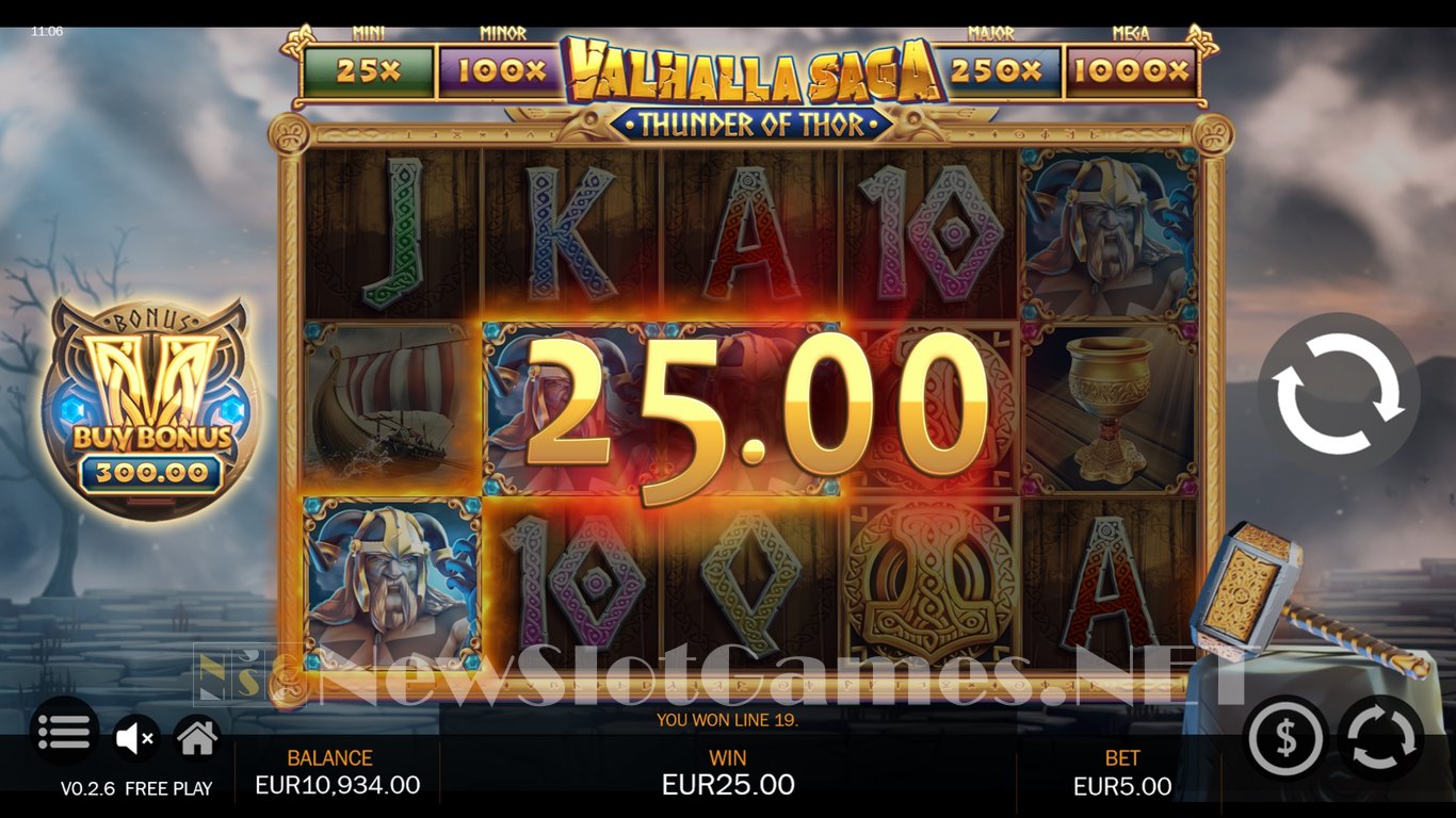Valhalla Saga Slot Slot Image in Demo - pic. 4