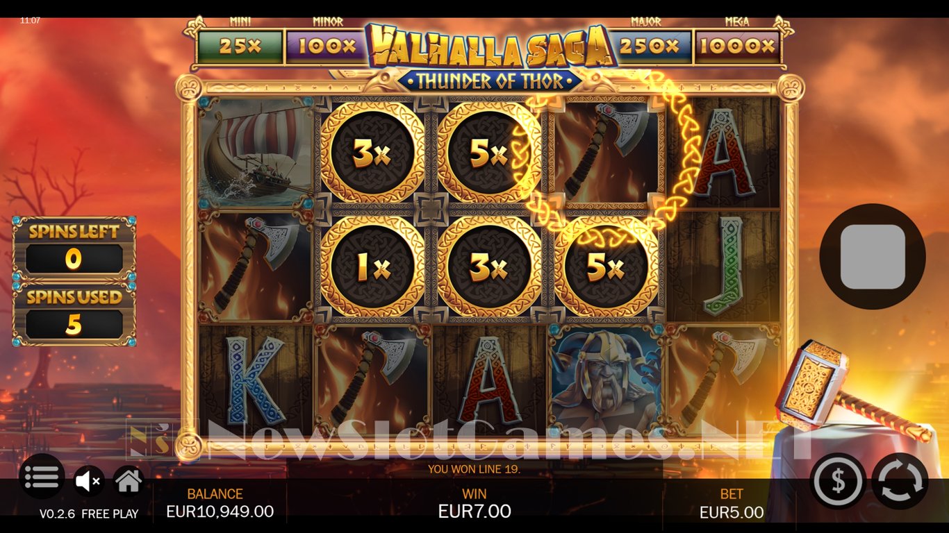 Valhalla Saga Slot Slot Image in Demo - pic. 7