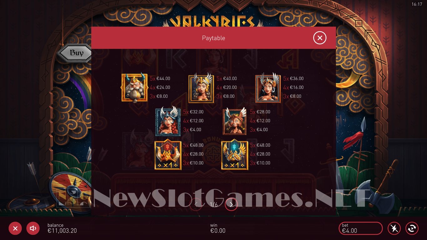 Valkyries Slot Slot Image in Demo - pic. 4