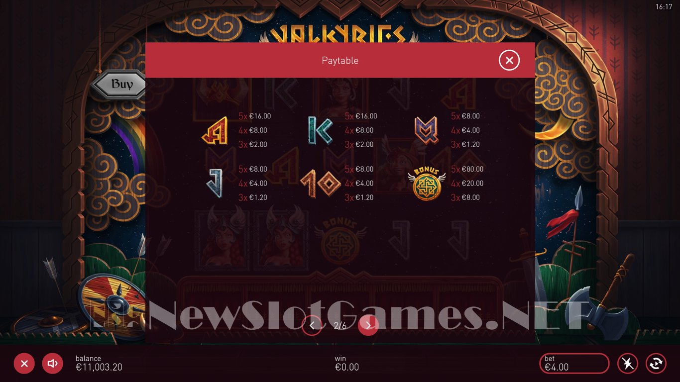 Valkyries Slot Slot Image in Demo - pic. 5