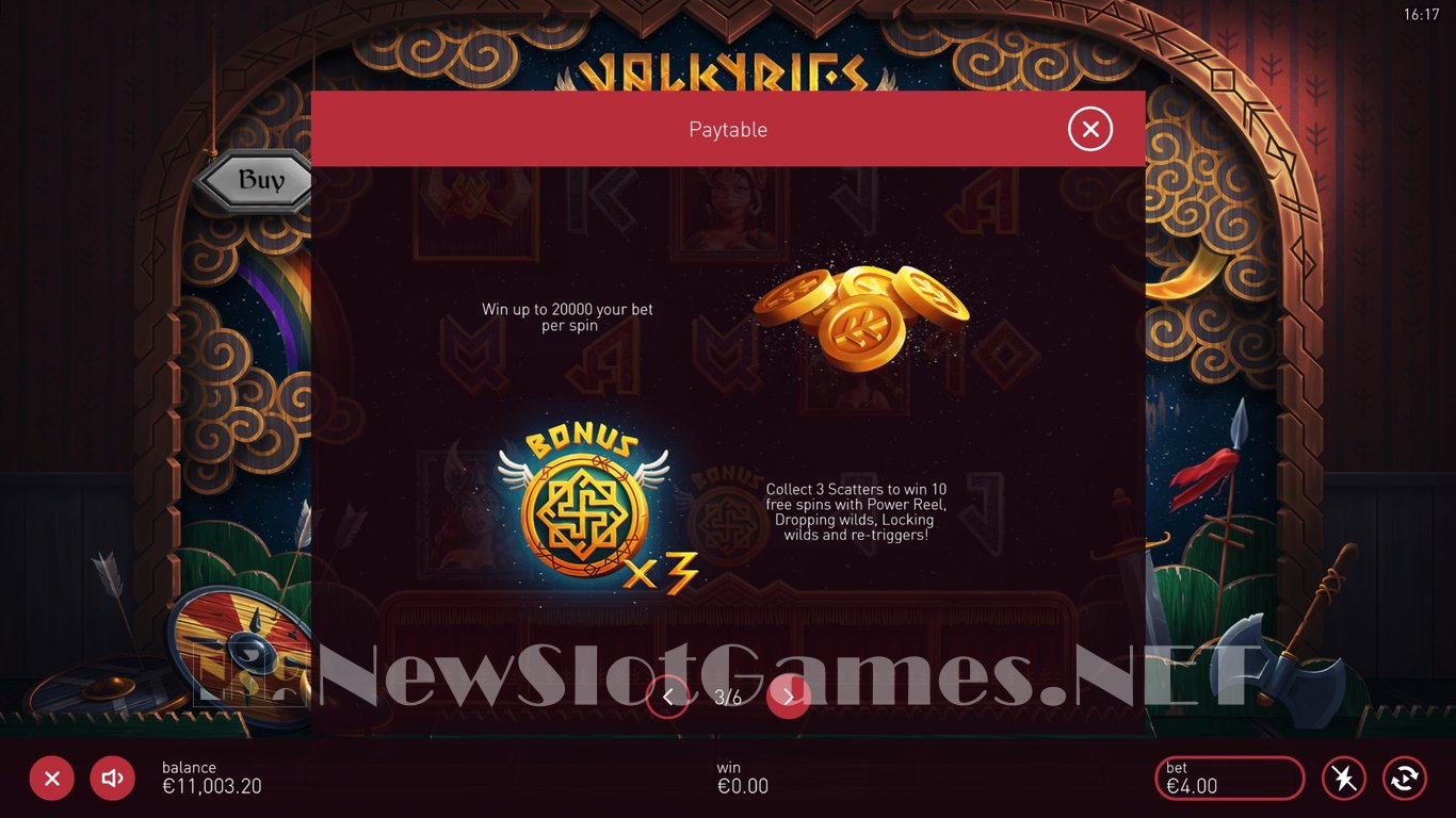Valkyries Slot Slot Image in Demo - pic. 6