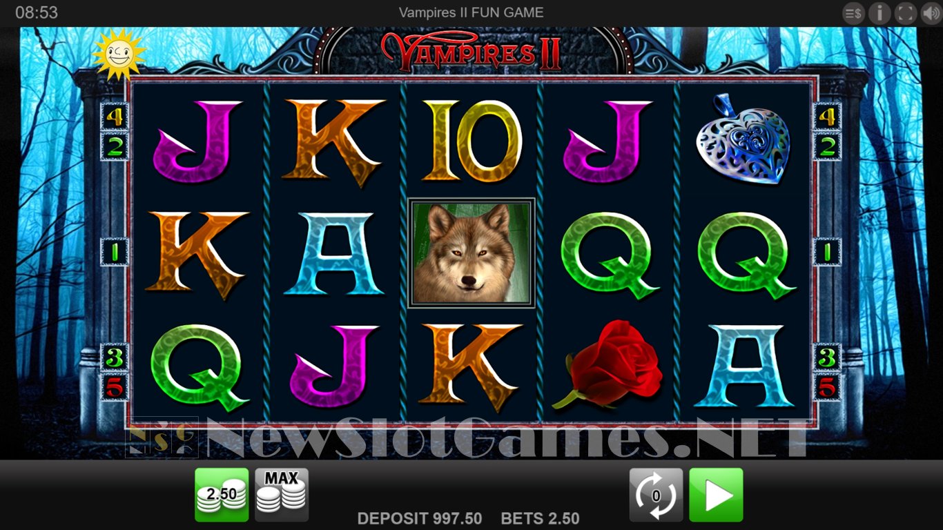 Vampires II Slot Demo Image