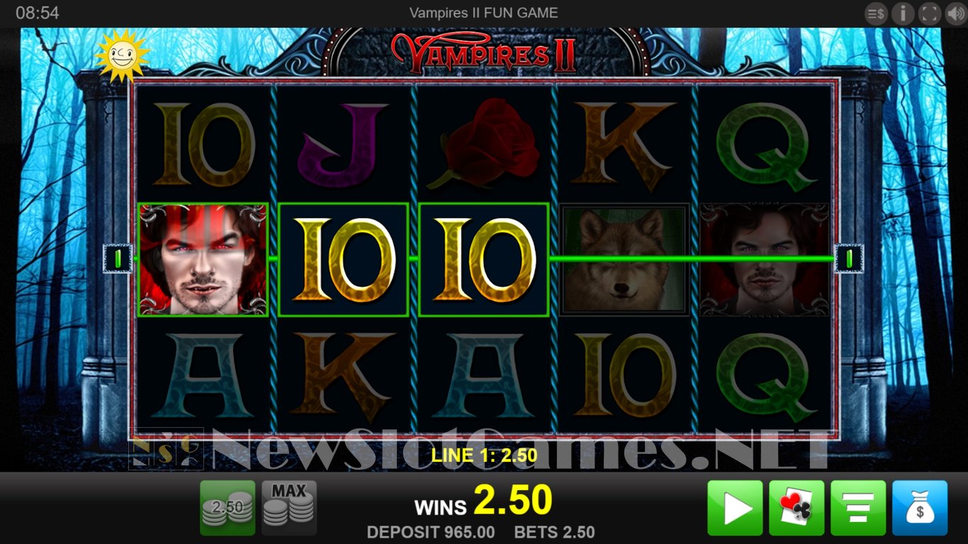 Vampires II Slot Slot Image in Demo - pic. 2