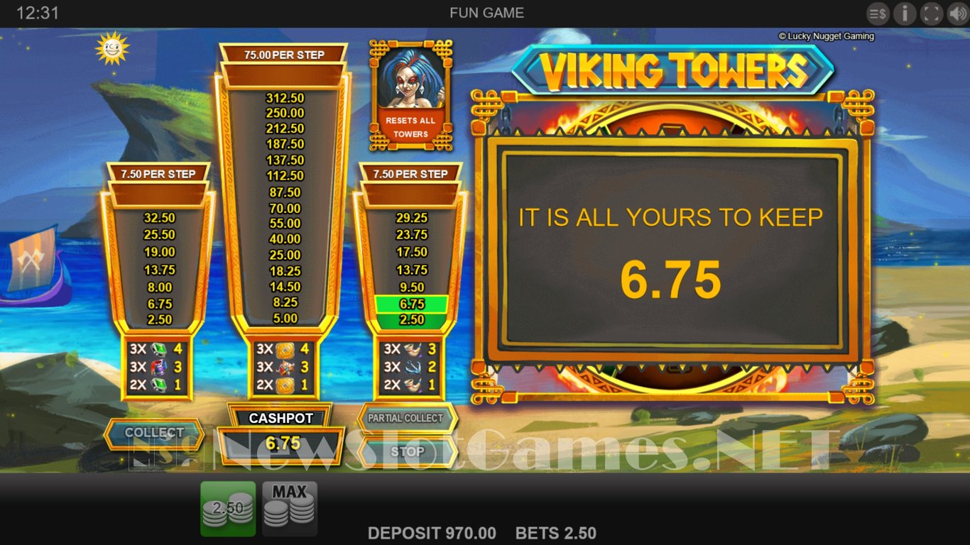 Viking Towers Slot Slot Image in Demo - pic. 10