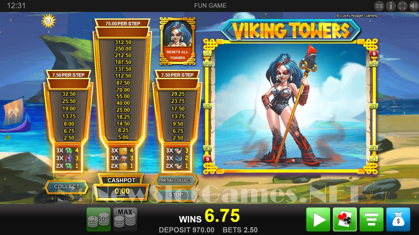 Viking Towers Slot Slot Image in Demo - pic. 11
