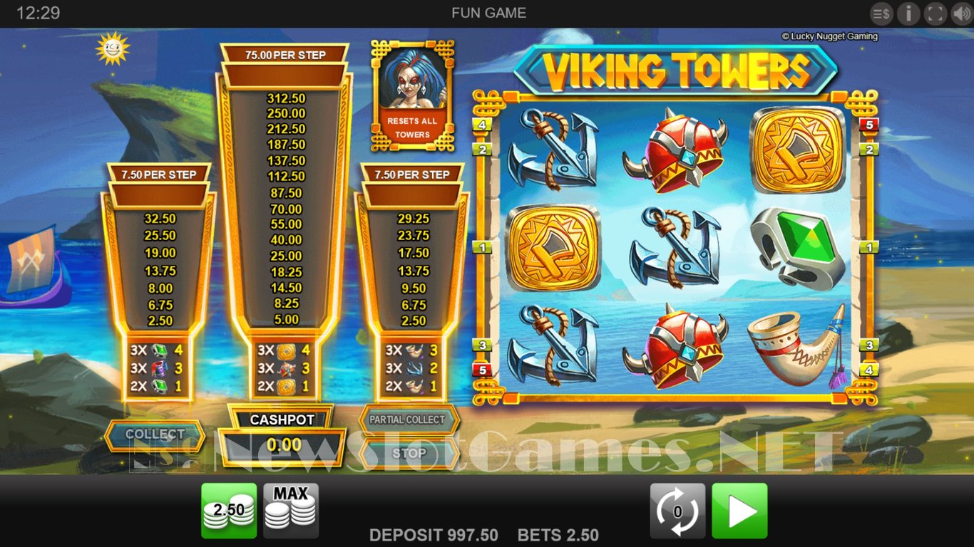 Viking Towers Slot Slot Image in Demo - pic. 2