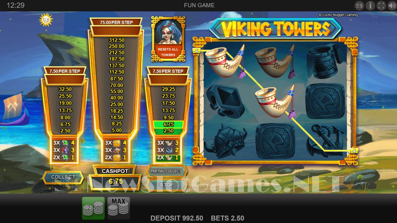Viking Towers Slot Slot Image in Demo - pic. 3