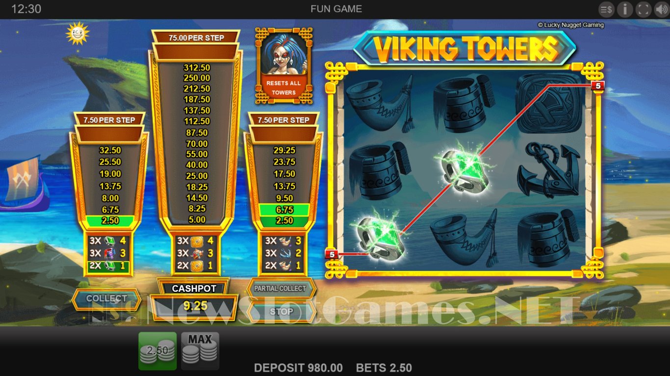 Viking Towers Slot Slot Image in Demo - pic. 5