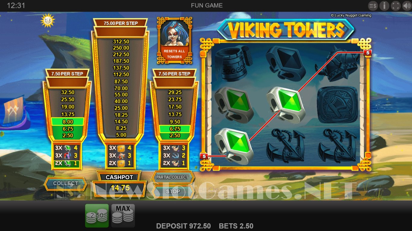 Viking Towers Slot Slot Image in Demo - pic. 6