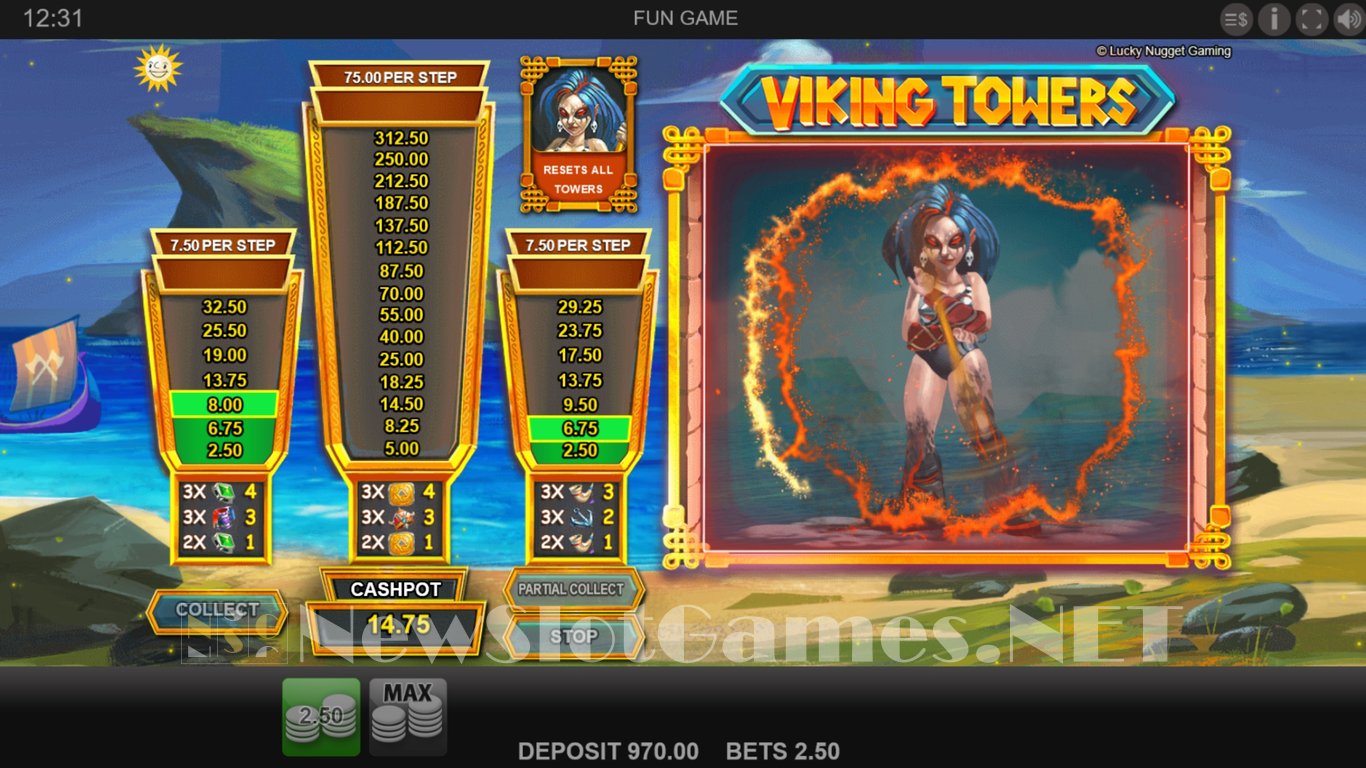Viking Towers Slot Slot Image in Demo - pic. 7