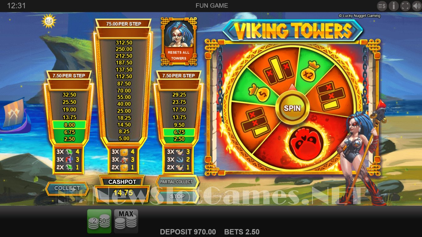 Viking Towers Slot Slot Image in Demo - pic. 8